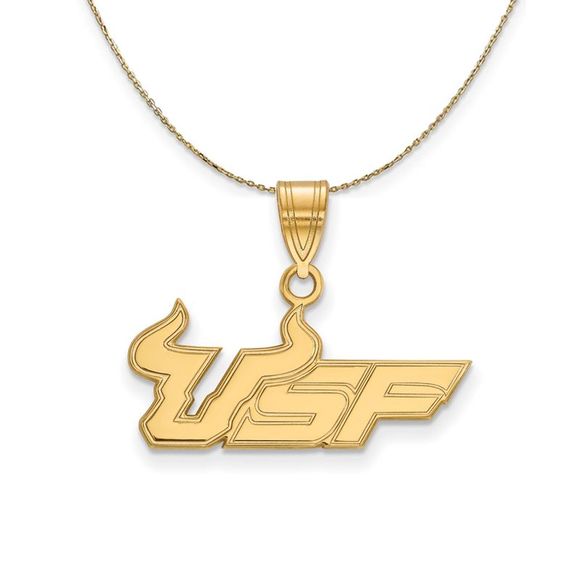 14k Yellow Gold South Florida Medium Necklace - 20 Inch